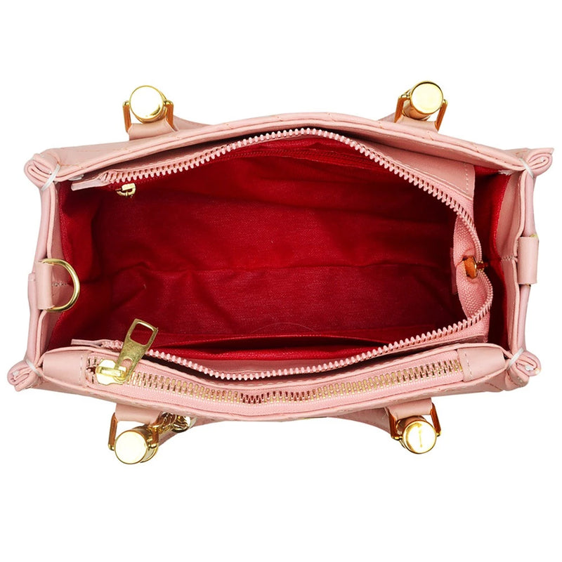 Bolsa Feminina Média Shopbag Bordada Linea Lançamento