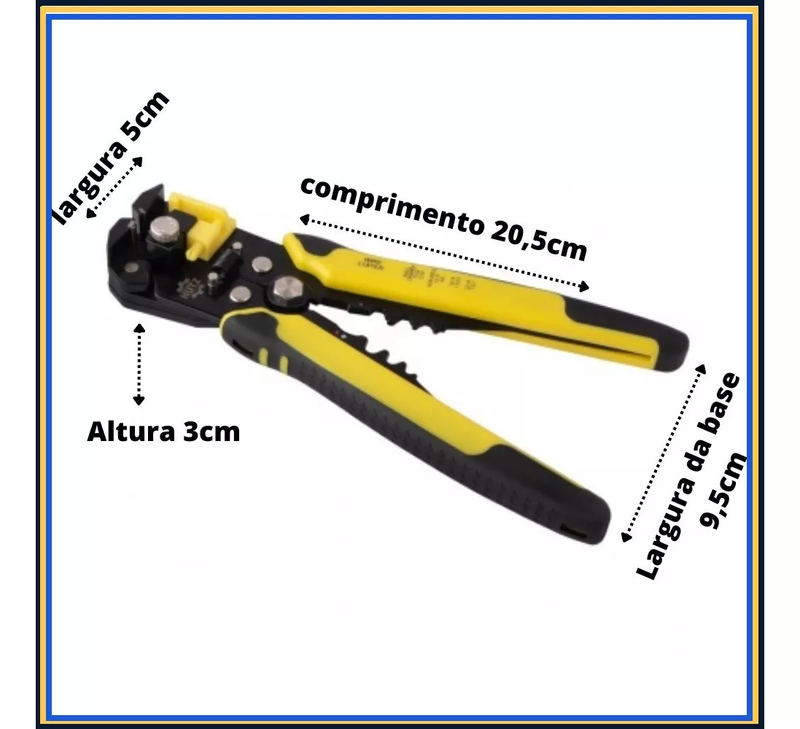 Alicate Crimpador 3 em 1 CB 2776