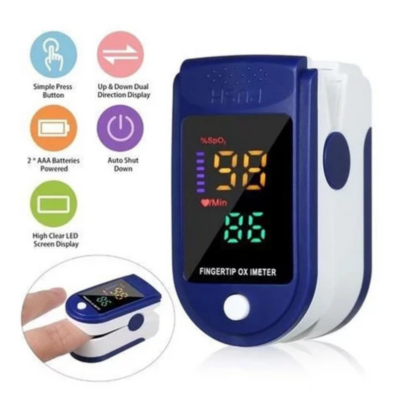 Oxímetro Digital Portátil de Pulso para Dedo