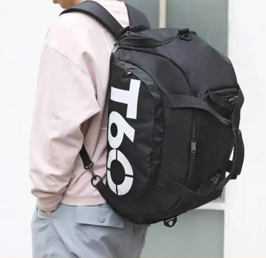 Bolsa Esportiva Multifuncional Transversal - PRETO - T-6 -