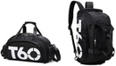 Bolsa Esportiva Multifuncional Transversal - PRETO - T-6 -