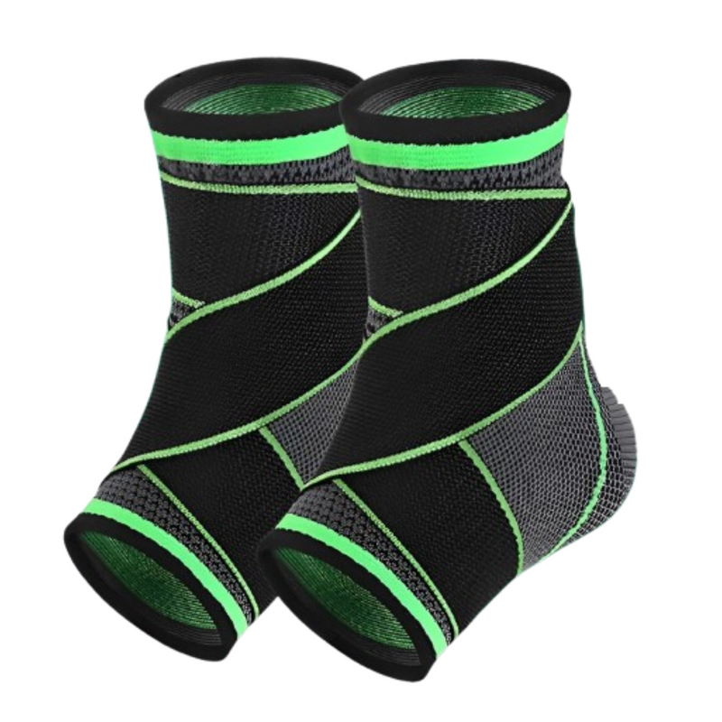 PAR de Tornozeleiras de Compressão Ortopédica