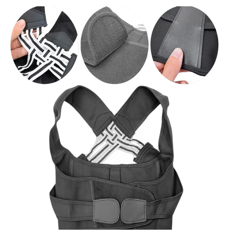 Colete Corretor de Postura Ortopédico - Tamanho  (G) (FEM)