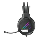 FONE HEADSET GAMER RGB Rainbow - PRETO