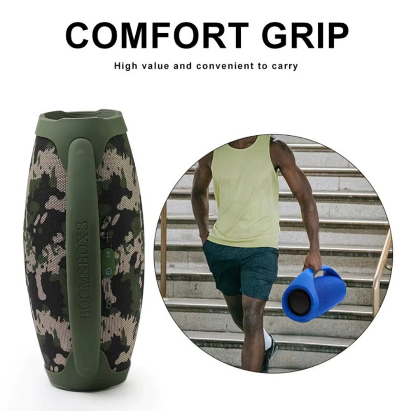 Caixa de Som Boombox Bluetooth Bivolt