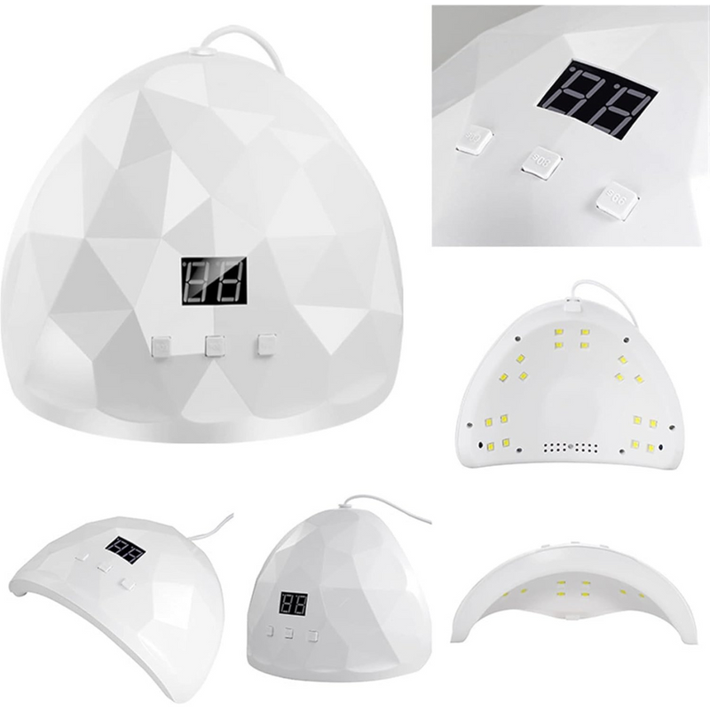 Cabine Led para Unhas de Gel Bivolt – Secagem Rápida - (Simples)