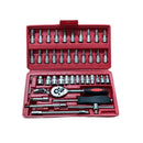Jogo de Soquetes Profissional 40 Peças – Chave Catraca Reversível + Maleta Portátil