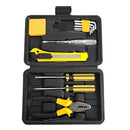 Kit de Ferramentas Completo 12 Peças Profissional – Aço Carbono, Chaves Allen, Alicate Universal e Maleta Portátil