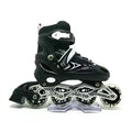 Patins Roller In Line Ajustável 4 Rodas Motion com LED, Base de Alumínio e Rolamentos Abec-7