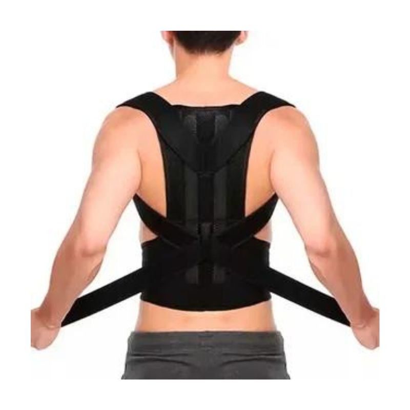 MASCULINO - Colete Corretor de Postura Ortopédico - Tamanho L (G)