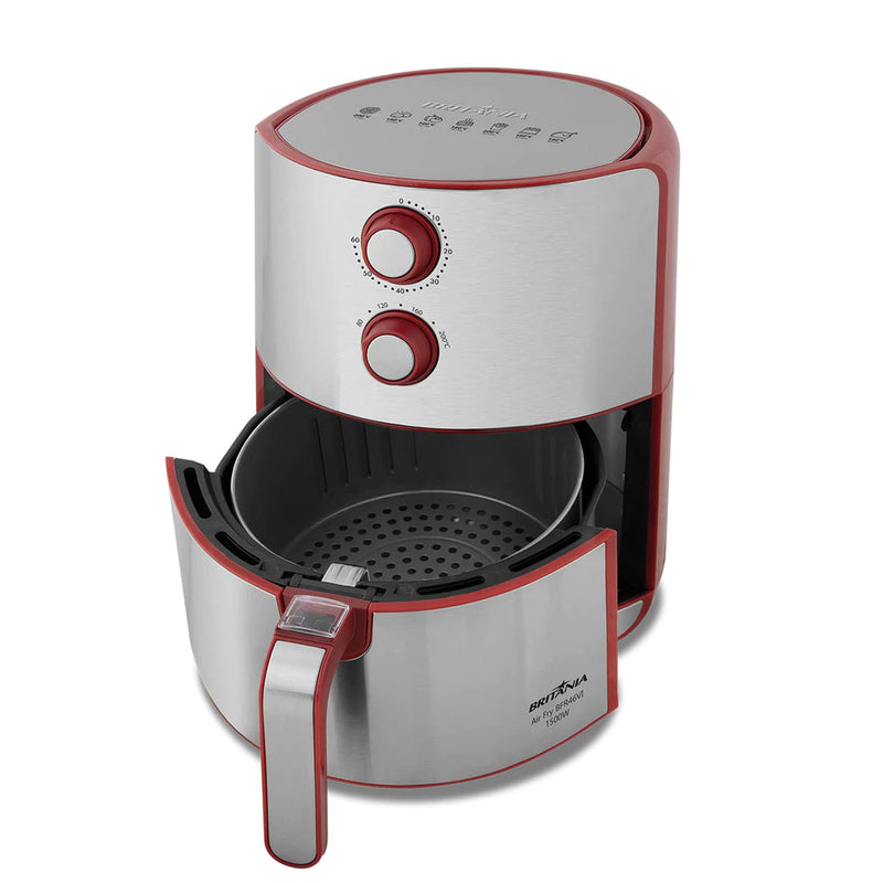 Air Fryer Britânia 4,6L Antiaderente 1500W BFR46VI